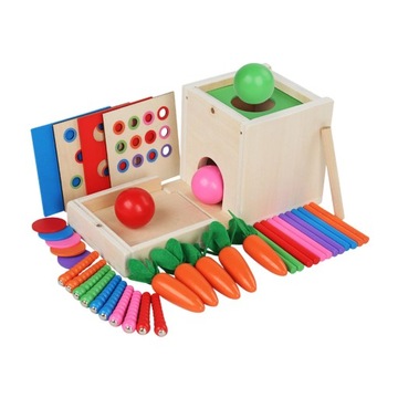 Object Permanence Box Activities Wood Shape