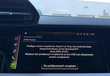 Audi A3 8Y Sportback 1.5 35 TFSI 150KM 2022 Audi A3 Sportback Advanced, ACC, Podgrzewane fotele, Swiatla na zla pogode, zdjęcie 28