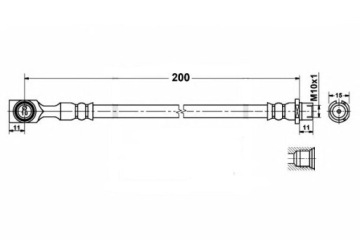 Жесткие медные тормозные магистрали + гибкие задние диски Opel Meriva A.