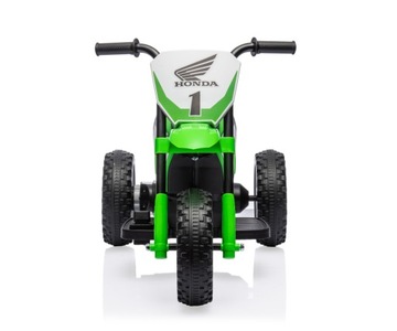 Автомобиль на аккумуляторе Мотоцикл HONDA CRF 450R Green Motor Cross, 3 колеса