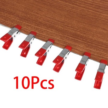 10 szt. Zaciski sprężynowe zaciski krokodylkowe końcówki uchwytu A