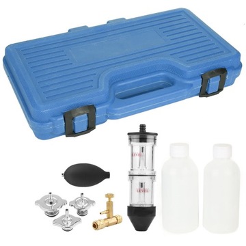 Тестер течи прокладок головки блока цилиндров CO2 с 3 байонетными адаптерами