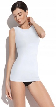 ФУТБОЛКА GATTA ЖИЛЕТ С ТОЛЩИМИ РЕМНЯМИ БЕЛАЯ S