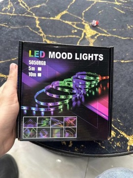 Цветная светодиодная лента 10M RGB XXL НАБОР ПУЛЬТ ДИСТАНЦИОННОГО УПРАВЛЕНИЯ БЛОК ПИТАНИЯ ПРИЛОЖЕНИЕ BLUETOOTH