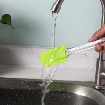 СПТУЛА СИЛИКОНОВАЯ КУХОННАЯ ЛОПАТКА ДЛЯ ТОРТА МЕШАЛКА-ПЕРЕКЛЮЧАТЕЛЬ