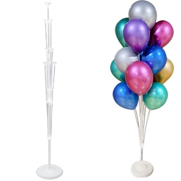 STOJAK NA BALONY STELAŻ DUŻY 130cm na 13 BALONÓW
