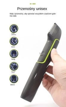 Golarka elektryczna golarka męska golarka do tyłu chowana składana golarka