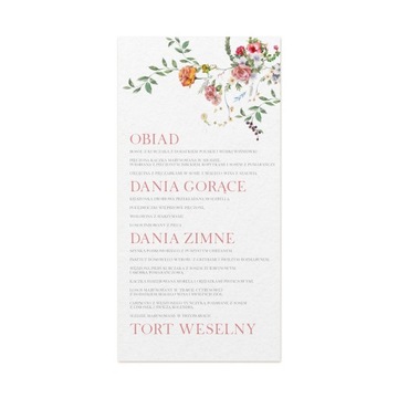 СВАДЕБНОЕ МЕНЮ Меню-карта 4 шт. ДИЗАЙНЫ НА ВЫБОР.