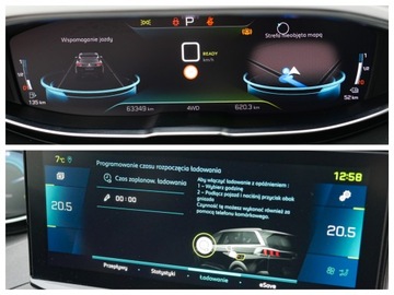 Peugeot 3008 II Plug-In Hybrid Facelifting 1.6 HYBRID4 300KM 2023 Peugeot 3008 Hybrid4 300 koni 4x4 Blis Keyless Webasto Full Led Kamery 180, zdjęcie 14