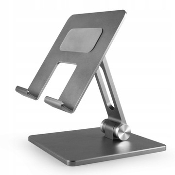 Stojak podstawka pod tablet na biurko regulowana stopu aluminium