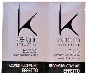 EDELSTEIN Keratin maska Rekonstrukcja 12mlx2