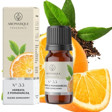 OLEJEK Olejki ZAPACHOWE AROMATIQUE 12ml HERBATA Z POMARAŃCZĄ HERBACIANY