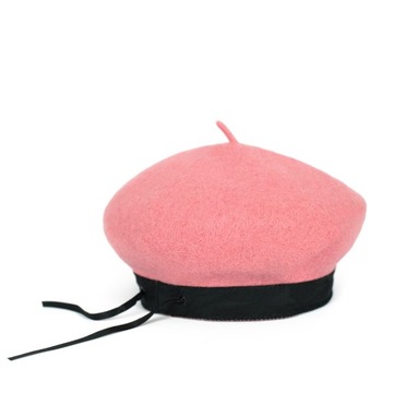 Szaleo wełniany BERET Miłość w Paryżu cz19598-10