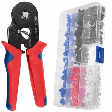 ZACISKARKA PRASKA KABLI TULEJEK KOŃCÓWEK ZESTAW