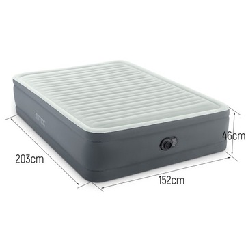 MATERAC DMUCHANY+POMPKA ŁÓŻKO INTEX 64906