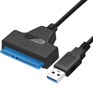 ADAPTER SATA PRZEJŚCIÓWKA KONWERTER KABEL USB 3.0 DO DYSKU HDD SSD TANIO