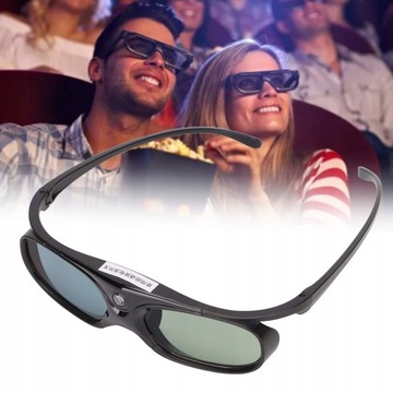 Aktywne Okulary Migawkowe 3D DLP LINK Projektor