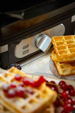 Вафельница XXL Adler T3056TK 2000 Вт, БОЛЬШАЯ, 2 большие вафли