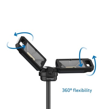 Сборка батареи Scanggrip со встроенным 5000 -литровым штативом