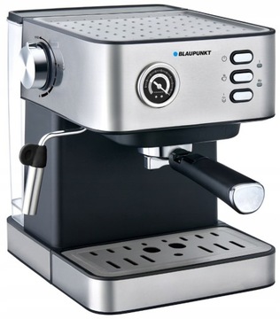 Ekspres ciśnieniowy Blaupunkt 15 barów SREBRNY