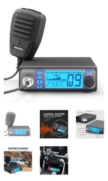 Radioddity CB-500 Портативный мобильный радиопередатчик CB с понижением