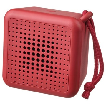Głośnik bluetooth wodoodporny czerwony IKEA