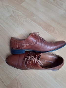 Задора кожаные туфли