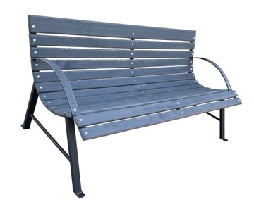 ŁAWKA OGRODOWA STYL RETRO PARK TARAS DREWNO 170 CM