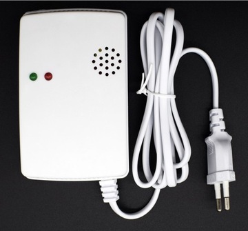 ДАТЧИК ПРИРОДНОГО ГАЗА И СНГ ОТ БАЛЛОНА С ПРОПАНО-БУТАНОМ, ДЛИННЫЙ СЕТЕВОЙ КАБЕЛЬ