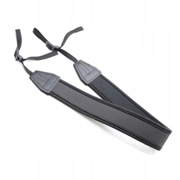 Универсальный широкий ремень для фотоаппарата.