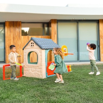 FEBER Activity House Повседневная многофункциональная игра 6 в 1 с анти-УФ-покрытием