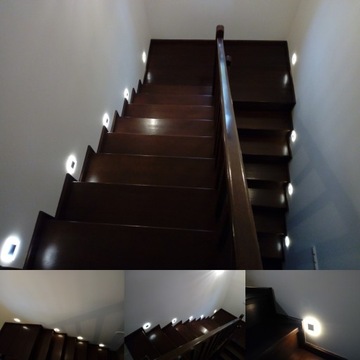 Лестничное освещение Светодиодный светильник для лестницы Q30 СЕРЫЙ БЕТОН