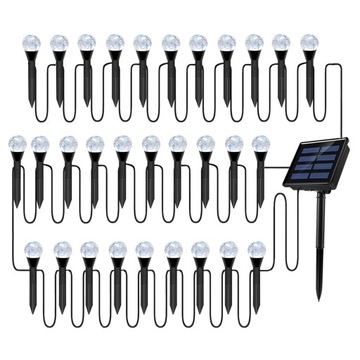 Solar Bubbles Lawn Lamp String Set Outdoor