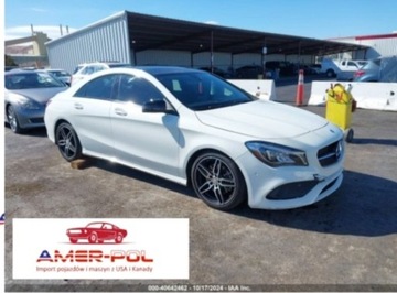 Mercedes CLA C117 2017 Mercedes-Benz CLA 2017 MERCEDES-BENZ CLA 250 2.0 Benzyna 208KM