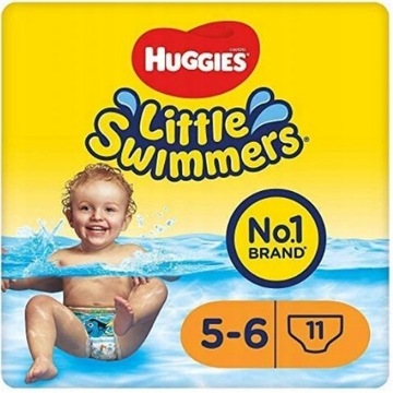 Huggies Pieluchy 12-18 kg Majtki do pływania wody na basen dla dzieci