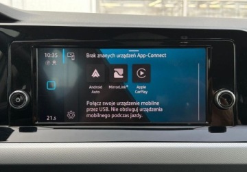 Volkswagen Golf VIII Hatchback 1.0 TSI 110KM 2021 Volkswagen Golf Basic Pakiety, ACC, Digital Cockpit, LED, Mirror Link, Sa, zdjęcie 26