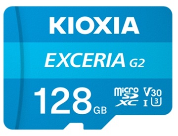 Адаптер для карт microSD KIOXIA 128 ГБ UHS I U3 V30