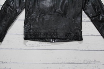 Jack & Jones Jcotim Leather Jacket _ skórzana kurtka _ skóra naturalna _ L