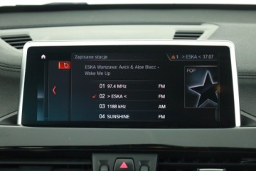 BMW X1 F48 2019 BMW X1 sDrive18i, Salon Polska, Automat, Skóra, zdjęcie 9