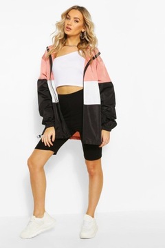 BOOHOO KURTKA PRZECIWDESZCZOWA ZAMEK 36 S AAB