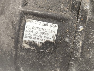 КОМПРЕССОР КОНДИЦИОНЕРА AUDI A4 B7 A6 C6 4F0260805H ОРИГИНАЛ!!!