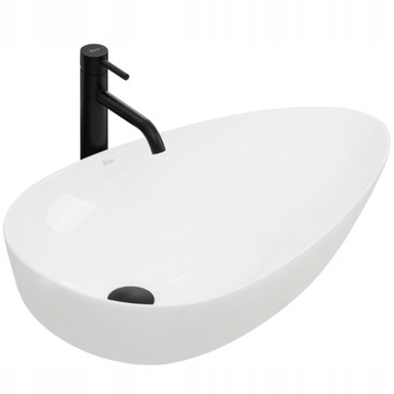 Umywalka Ceramiczna Nablatowa Blatowa GRETA 65 HIT