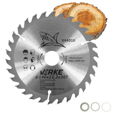 TARCZA PIŁA WIDIOWA DREWNA 140 x 22,2 mm 40T WIDIA