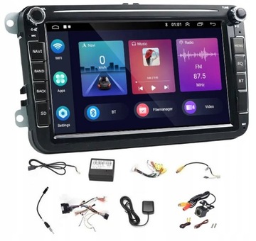 RADIO GPS VW TIGUAN CADDY POLO MULTIVAN WIFI USB 2GB 32GB CARPLAY WIFI USB