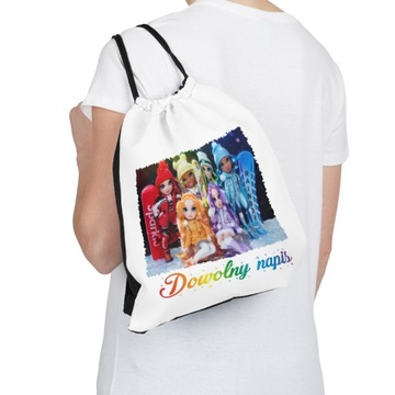 СУМКА имя наряд тапочки PE SHOES RAINBOW HIGH