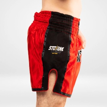 Шорты для колледжа StormCloud Muay Thai Red XXL