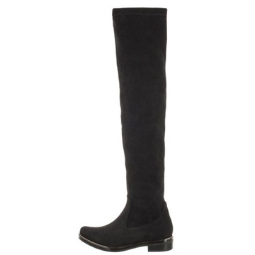 Caprice Muszkieterki 9-25510-41 Black Stretch 044