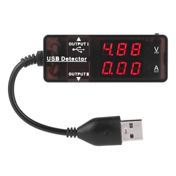 YB26VA podwójny wyświetlacz wykrywacz USB