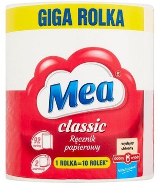 MEA Classic ręcznik papierowy giga rolka 2 warstwy 460 listków