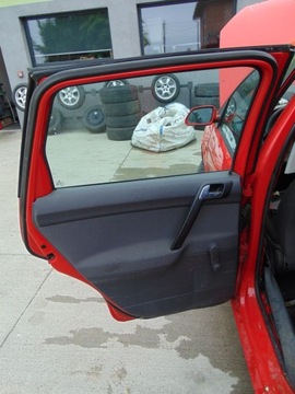 VW POLO IV LIFT DRZWI LEWE TYŁ LP3G